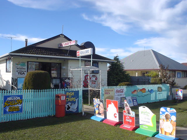 NZで一番美味しいフィッシュ・アンド・チップスのお店「Lockies」