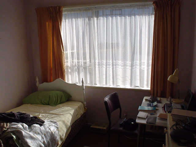 クライストチャーチでホームステイしていた部屋