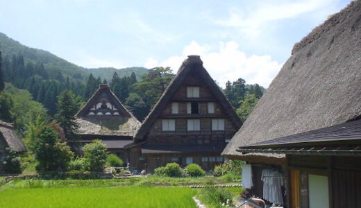 「合掌造り」家屋の民宿
