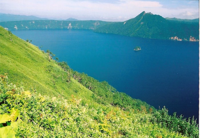 美幌峠から見る屈斜路湖