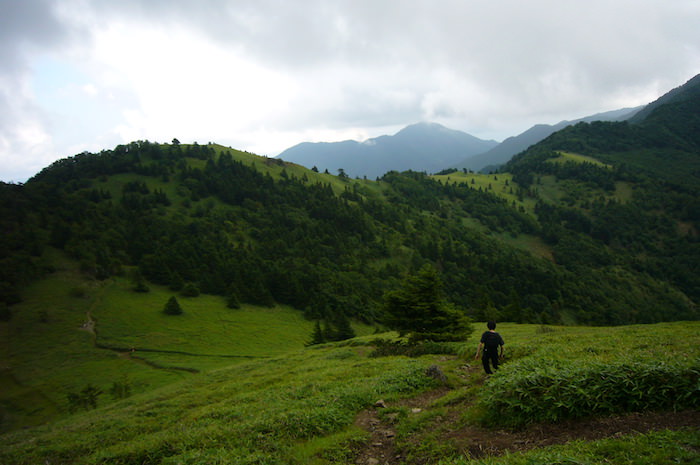 大菩薩峠から下山