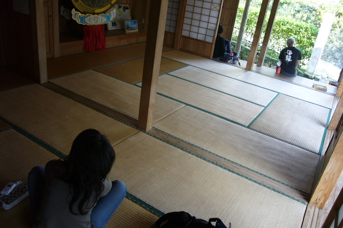 畳が気持ちいい休憩所