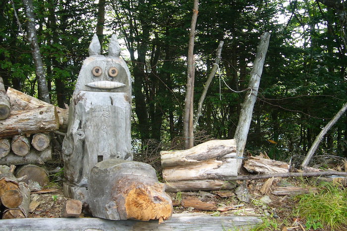 奥多摩小屋のトトロ