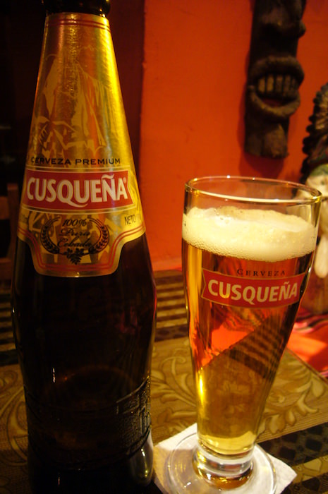 クスコのビール「クスケーニャ」
