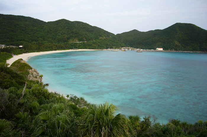 渡嘉敷島のビーチ