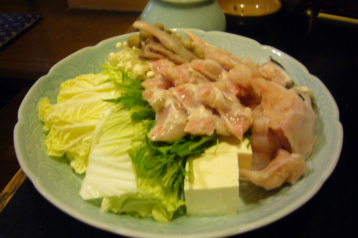 とらふぐちり鍋