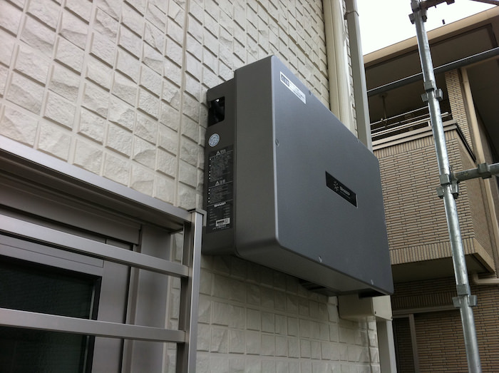 パワーコンディショナー設置分電盤設置 - 太陽光発電設置工事