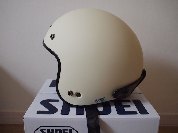 ジェットヘルメット「SHOEI MASH-X」