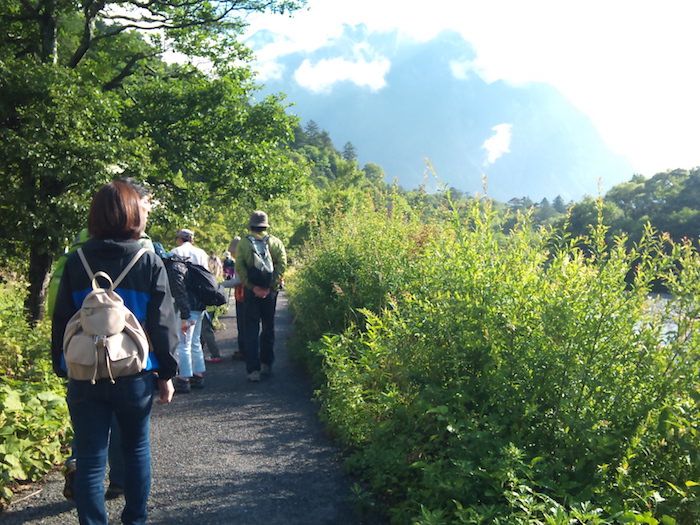 上高地の自然散策路