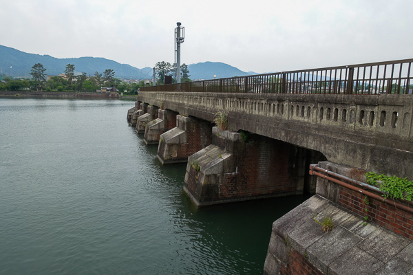 南郷洗堰(旧洗堰)の遺構