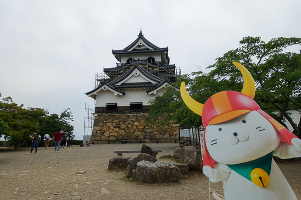 彦根城とひこにゃん