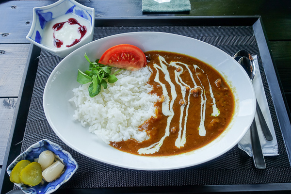 古道具 海津カフェのカレー