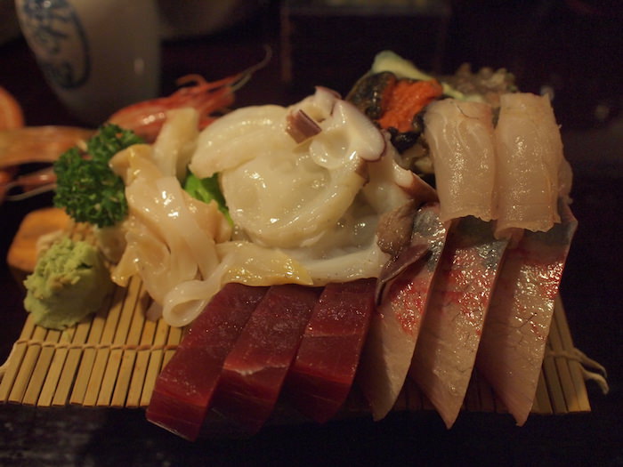 とっくりや 刺身盛り合わせ