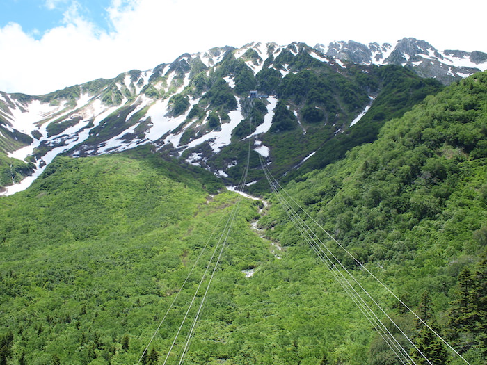 立山ロープウェイで大観峰へ