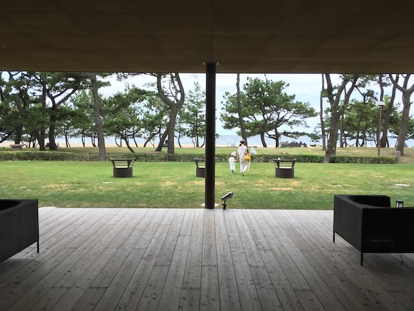 あわじ浜離宮の庭