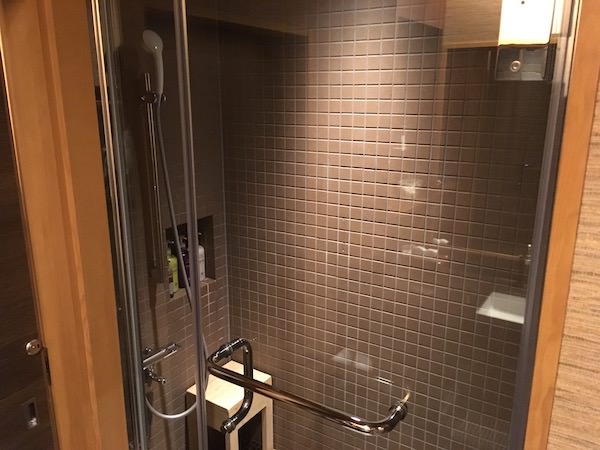 あわじ浜離宮モデレートフロアのシャワールーム