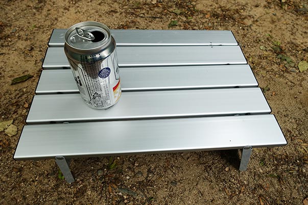 キャプテンスタッグのテーブルの広さ