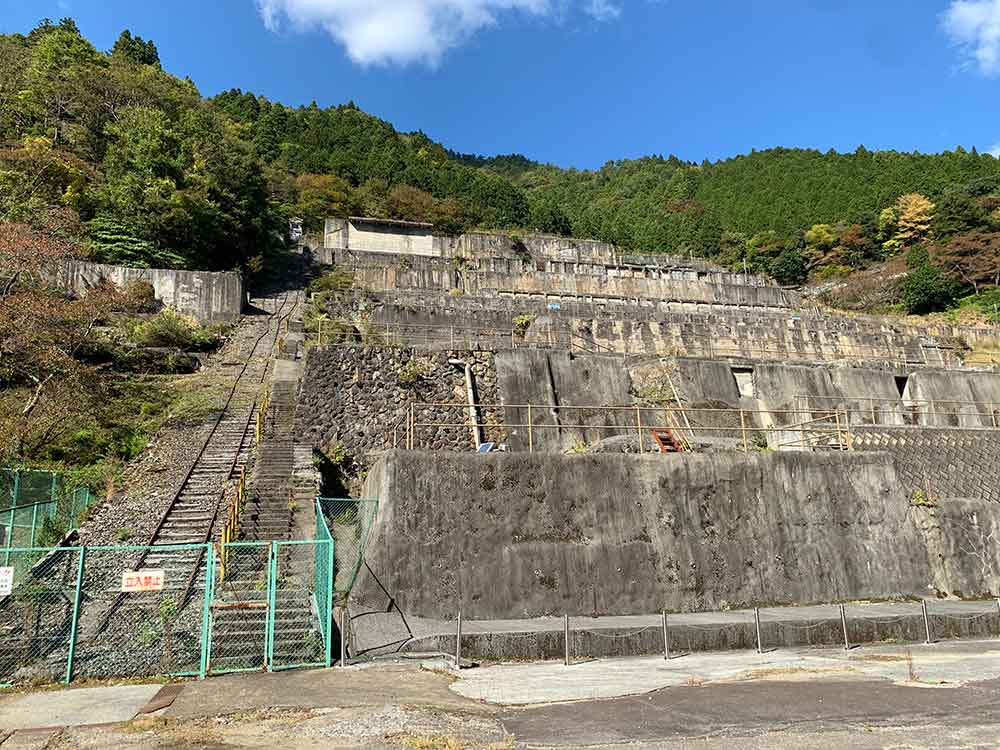 神子畑選鉱場跡