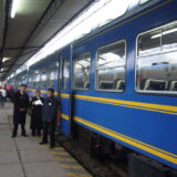 クスコからマチュピチュへの電車 VISTADOME
