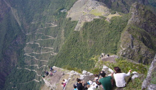 マチュピチュ遺跡観光。ワイナピチュ山頂から見る絶景。