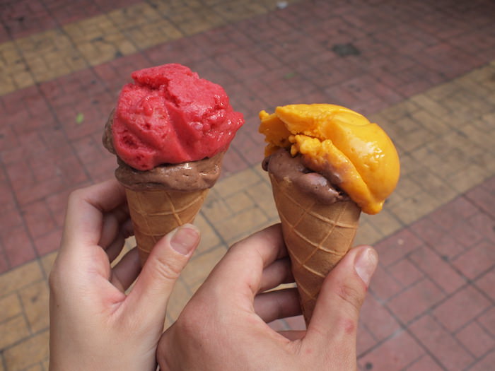 カイロで食べたアイスクリーム