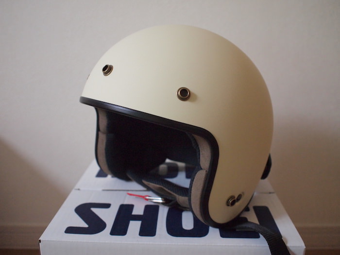 ジェットヘルメット「SHOEI MASH-X」