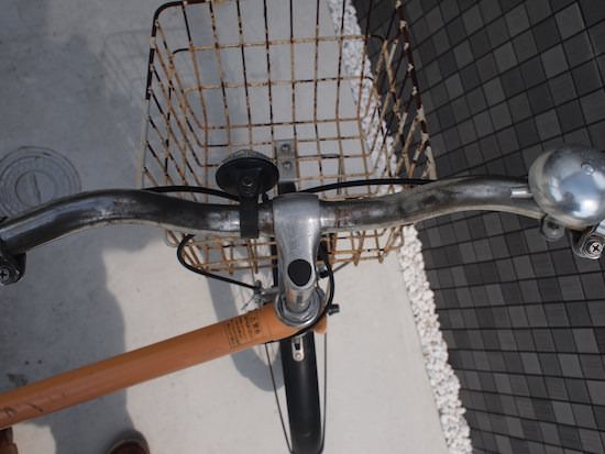 自転車の錆を木工用ボンドで簡単に取る
