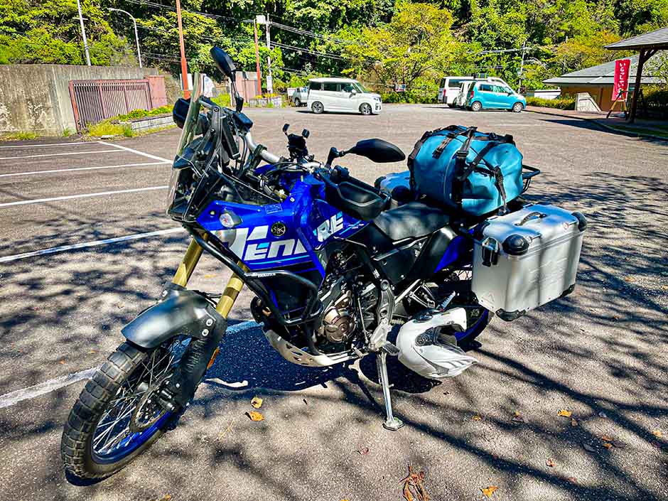 テネレ700 キャンプツーリングの荷物積載