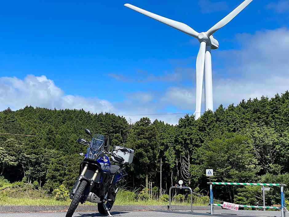 青山高原の風力発電とテネレ700